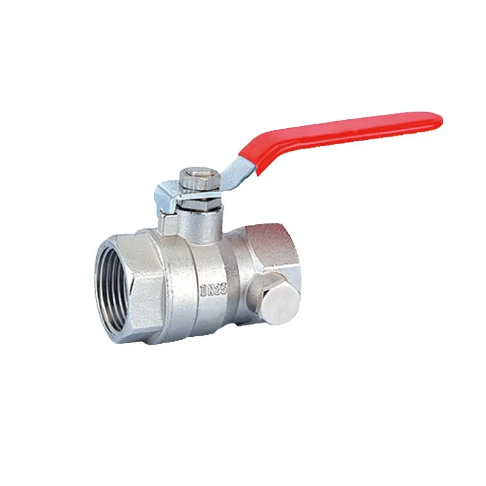 OEM CW 617 brass ball valve DN15 - DN50 PTFE gasket wholesale manufactured