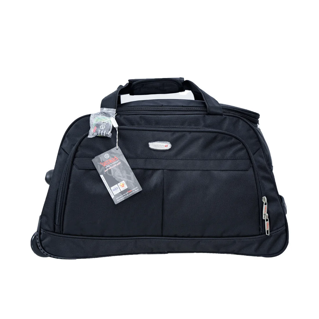 Luggage Travel Portable Convenient Outdoor Sport Use Unisex Polyester Drawbars Wheel Trolley Bag