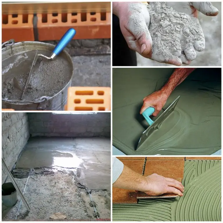 
Dry building mixture Cement glue 