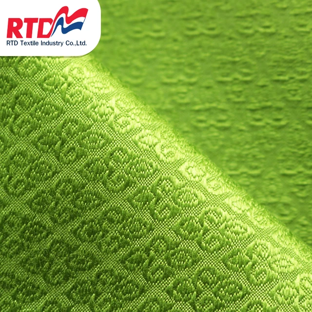 Традиционная тайская ткань RTD премиум-класса для традиционной тайской формы юбки-зеленая RJ1062