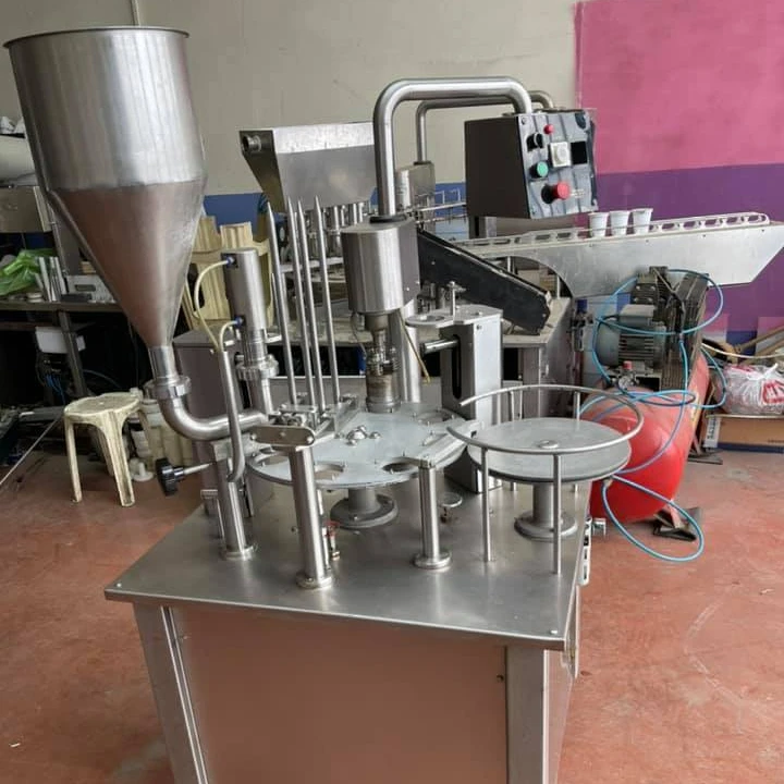 small scale yoghurt filling machine
