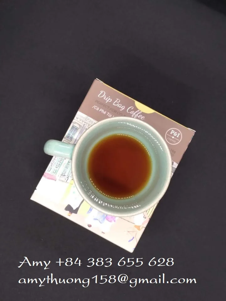 DRIP BAG COFFEE - INSTANT COFFEE - VERY EASY TO USE AND SAVE YOUR TIME