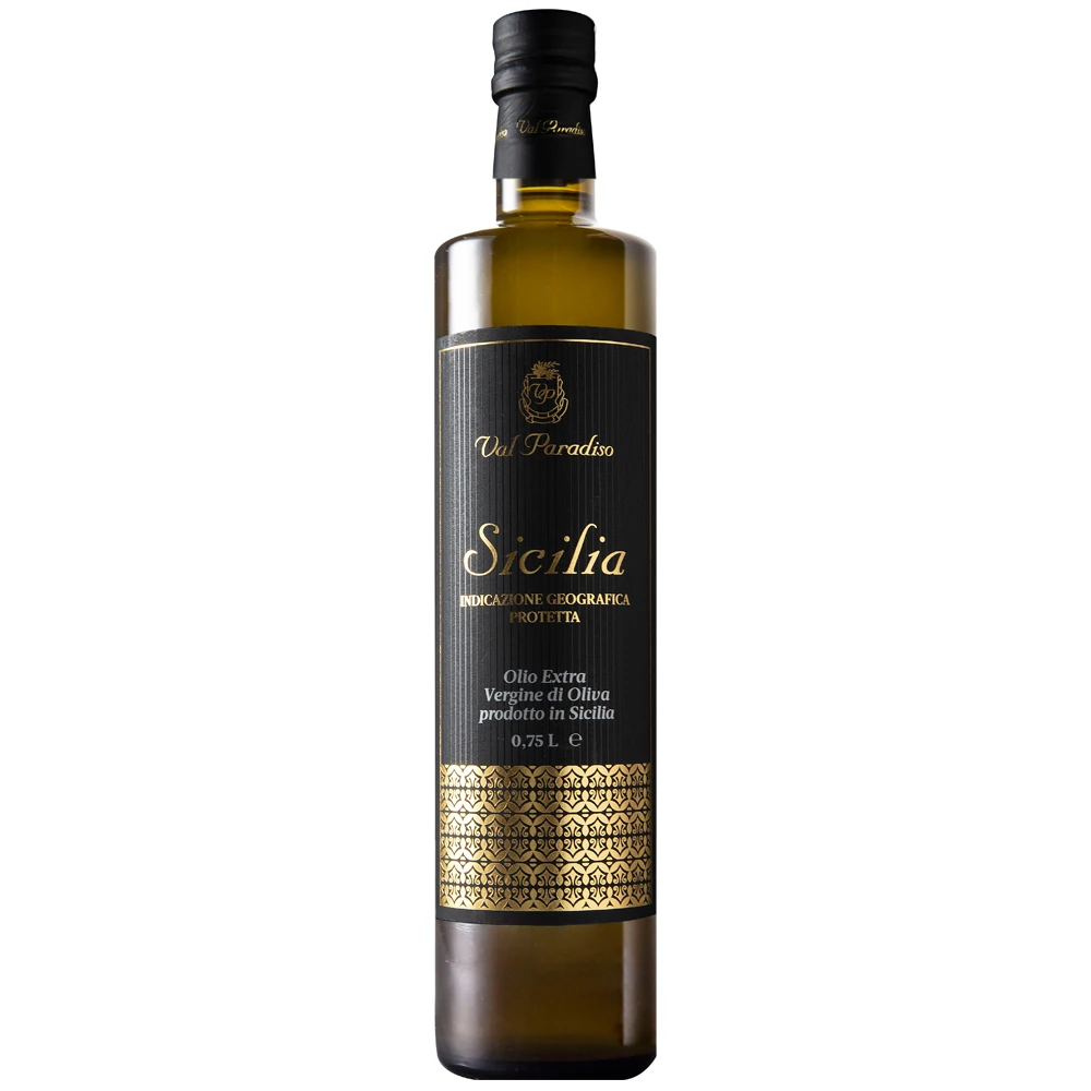 IGP Organic Oil Olive Pure Clear Yellow Gift 25 cl 50 cl 75 cl Glass Bottle Packaging Extra Virgin Olive Oil