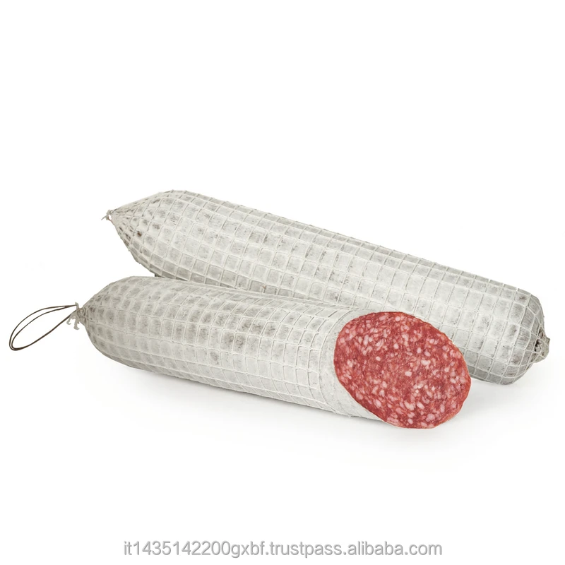 ITALIAN STYLE MILANO SALAMI kg 3 | gluten free pork sausage | pork meat Italy supplier