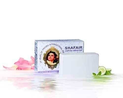 Shahnaz Husain Shafair Ayurvedic Fairness Soap 100 g Pack of 4