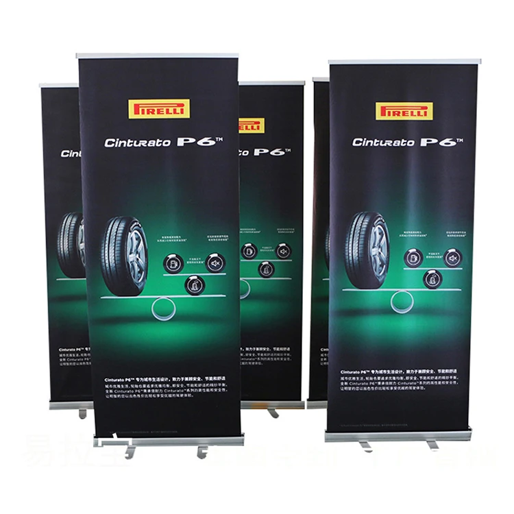 Faser Delivery Advertisement Rack Display New Design Roll up Display Led Unique Fashion Banner Roll up