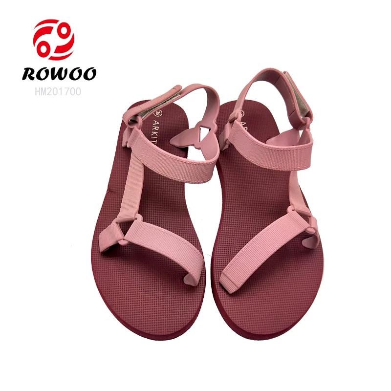 2022 OEM New Arrival Designer EVA beach sandals teenage girls Fashion sport summer  sandals  flat sandals for women