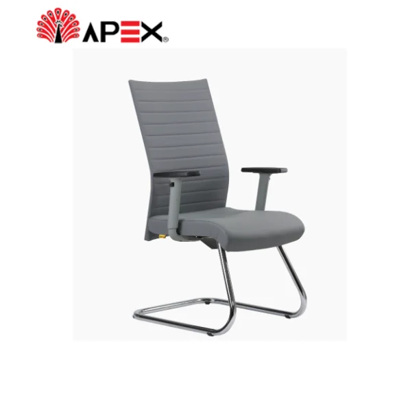 Minimalistic Elegant Becko Series Office Furniture Adjustable Backrest Synthetic Leather Chairs Visitor Guest