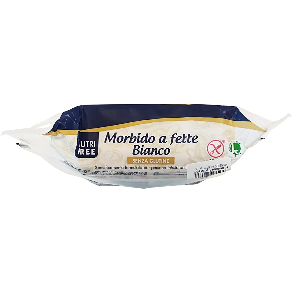 SLICED SOFT BREAD Gluten Free Made in Italy