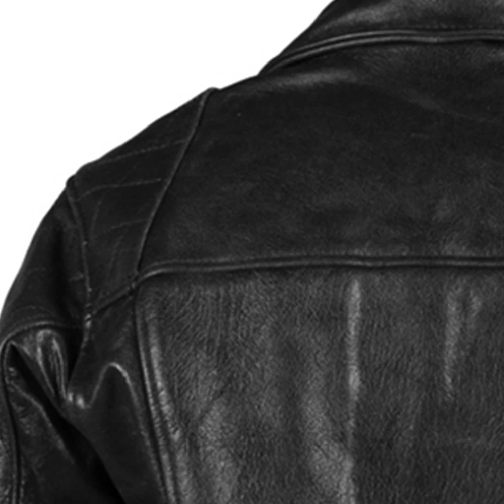 Оптовая продажа мужские кожаные мотоциклетные куртки высокого качества с логотипом на заказ