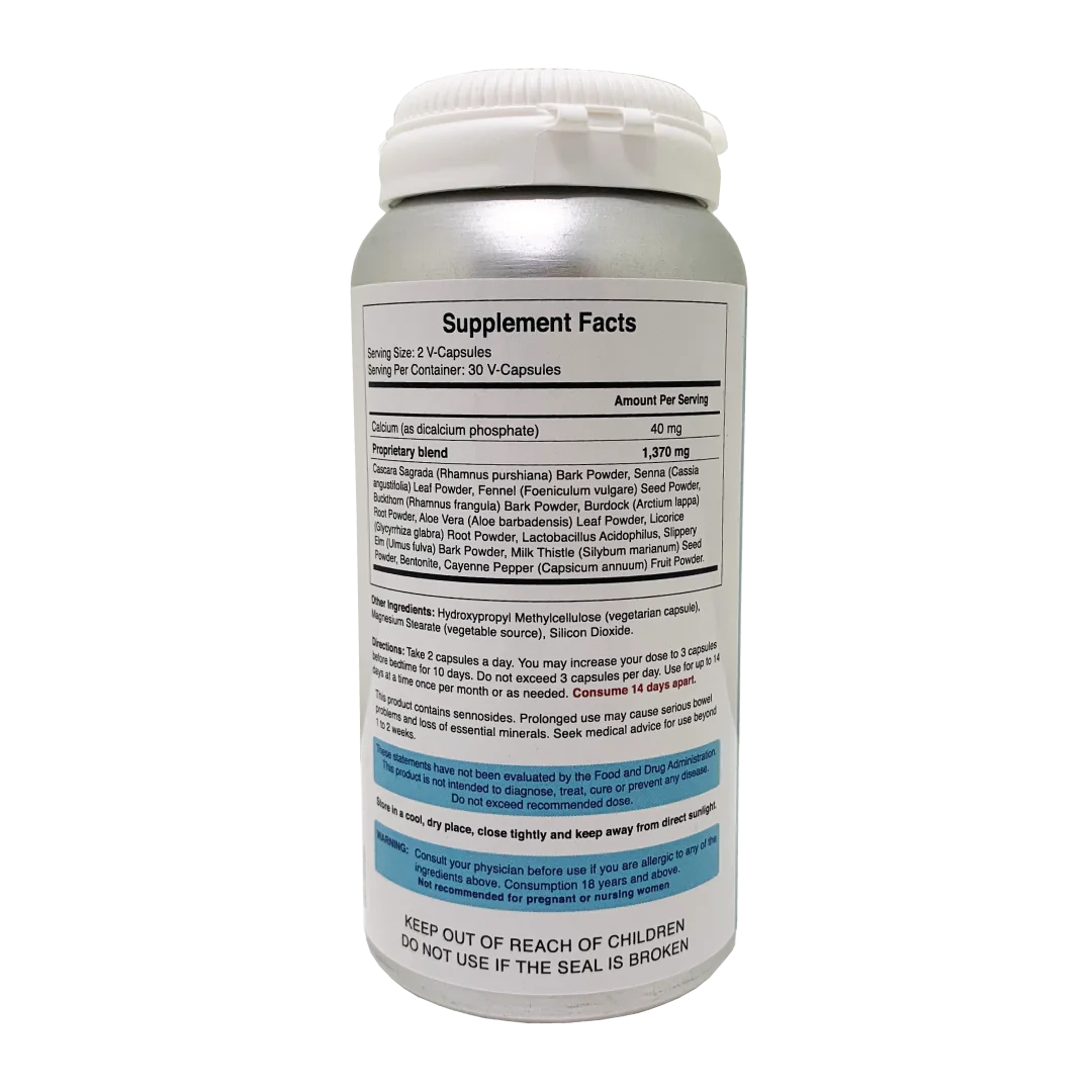 Capsules Herbal Supplements Improve Gastrointestinal 2-3 Years Shelf Life Colon Cleanzer From Singapore