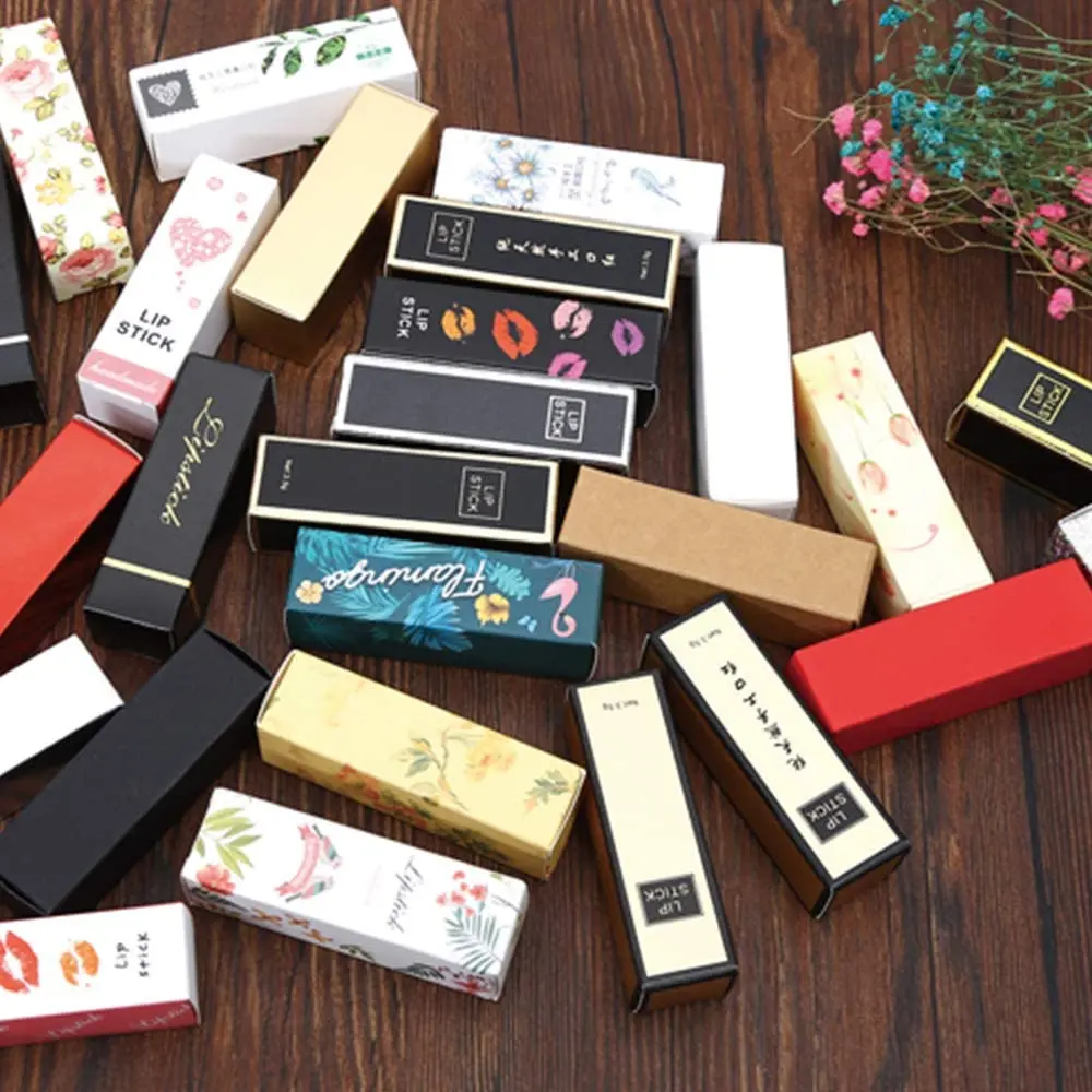 Empty Twist Pen Box Packaging, 5.7x0.63x0.63 Inch Eyeliner Glue Pen Wrapping Box with your logo