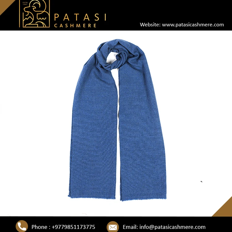 Outdoor Fashion Wear Mens Scarves Thick Cashmere Blue Mens Scarf Buy At Wholesale Price