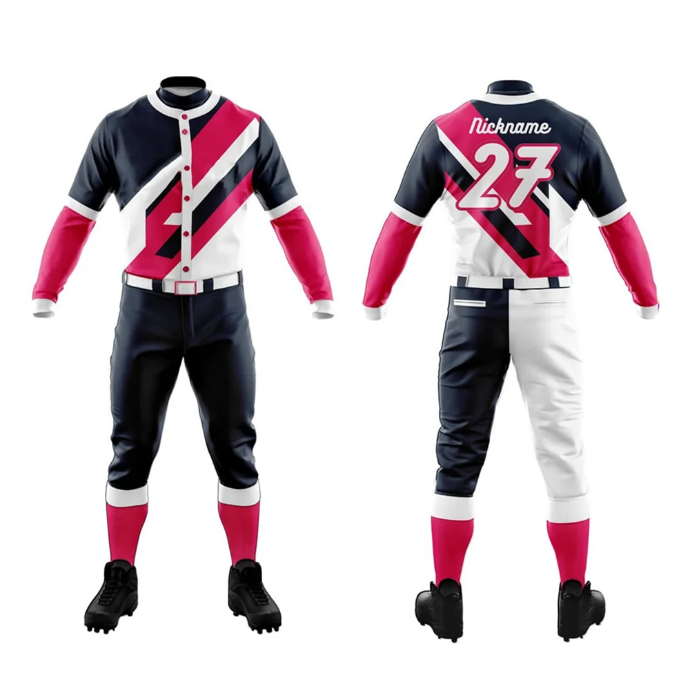 Sports Wear Custom Design Baseball Uniforms kit