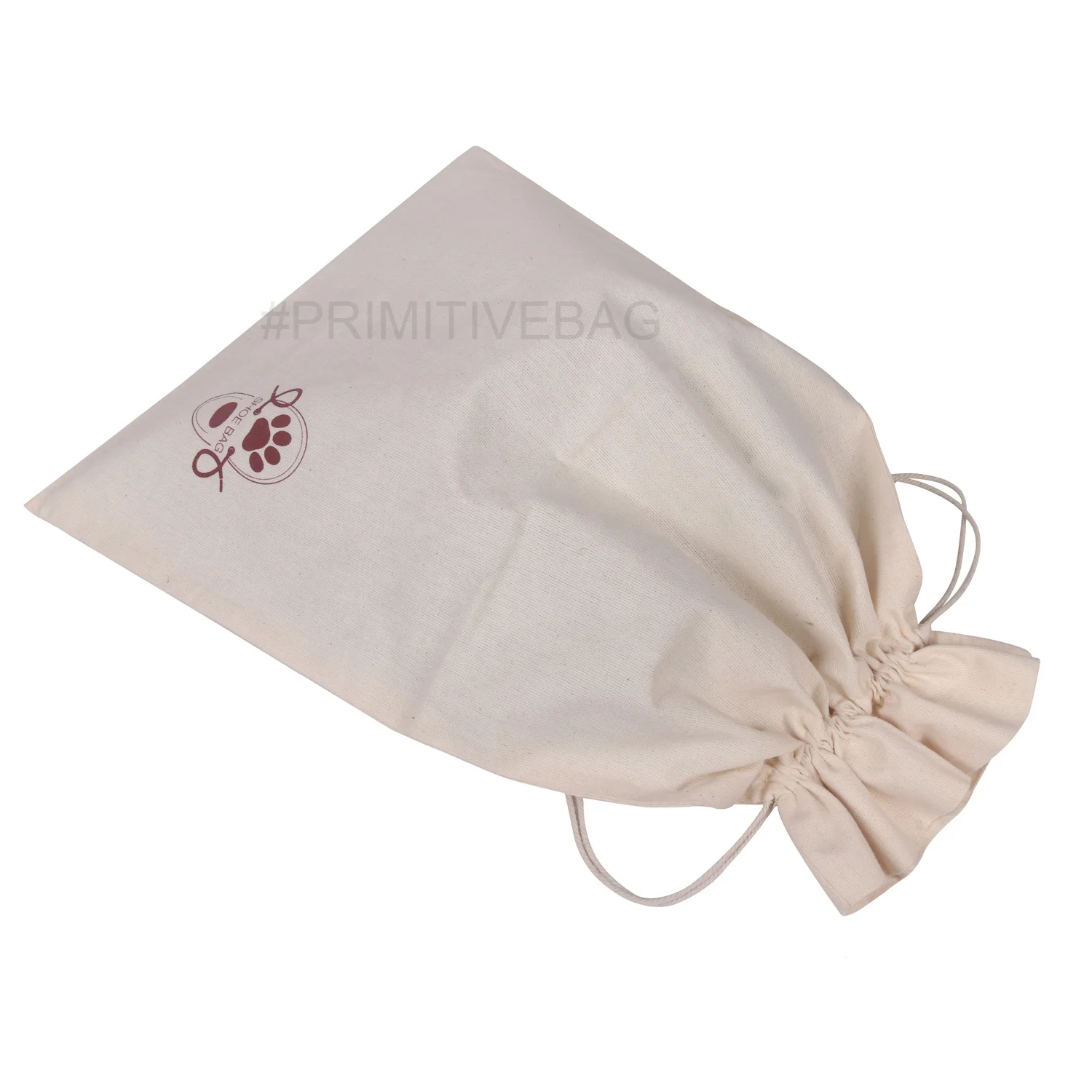 Cotton Canvas Dust Bag 100% Cotton Fabric Eco Friendly Recyclable Custom Size Promotional Packaging Drawstring Bag Print Accept