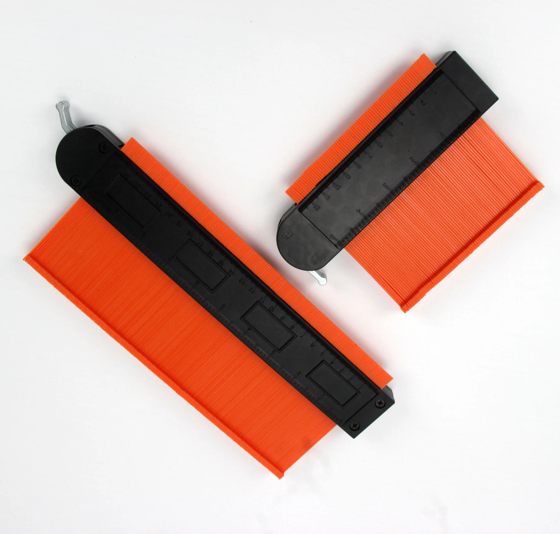 Best Selling  Contour Gauge 10 Inch And 5 Inch Measuring Plastic Contour Gauge Profile  Tool Set