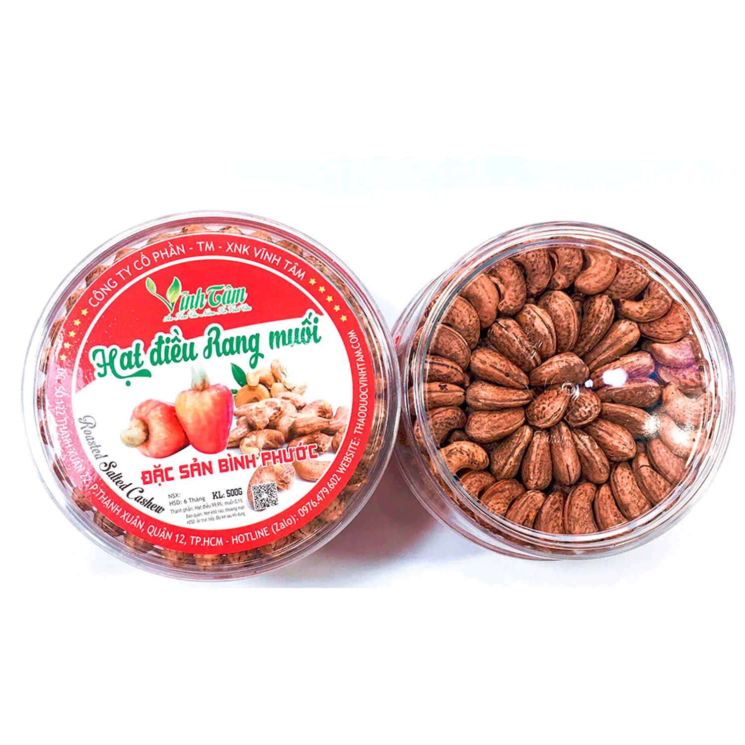 
V-Store Salted Roasted Cashews Fresh Nuts Best High Quality Products From Viet Nam 