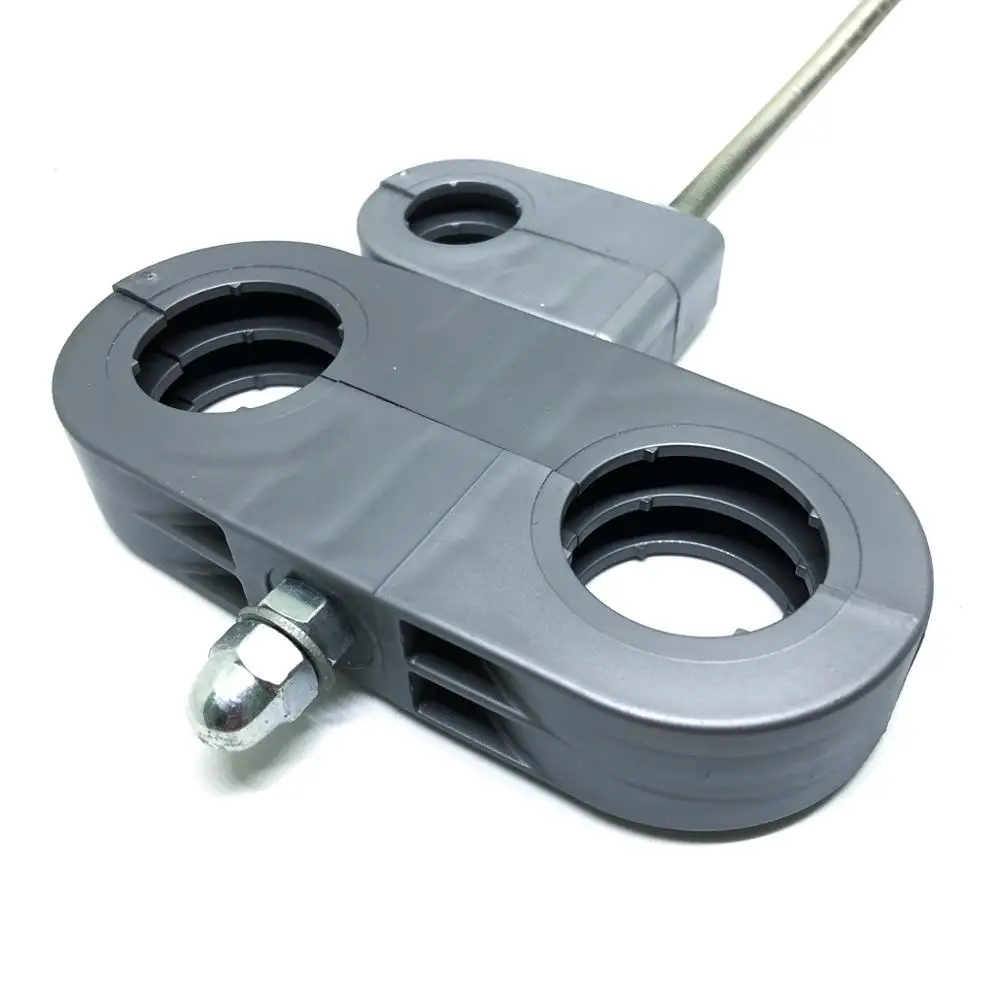 Pipe support 63 double clamp