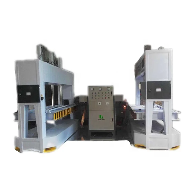 
High frequency curved plywood bending foam press machine 