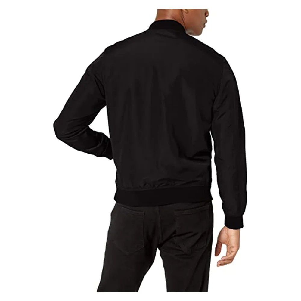 Custom Embroidery Silk Satin Fashion Letter Man Basketball Jackets