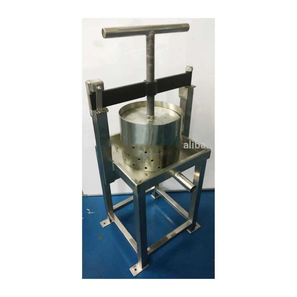 
Malaysia Reliable Supplier Stainless Steel Manual Coconut Milk Press Machine for Coconut Santan 
