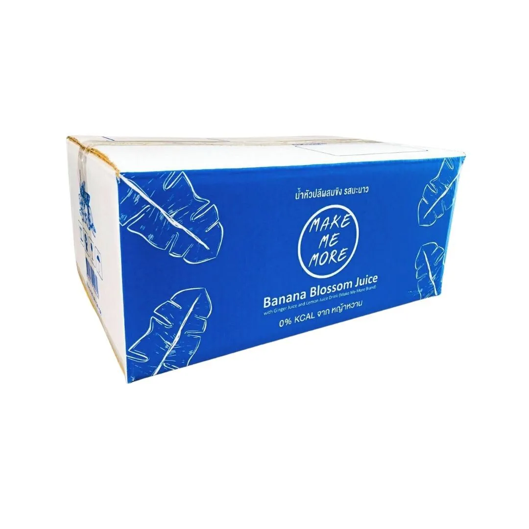 24 bottles / box Banana flower extract Lemon and Stevia Flavor Concentrated banana blossom juice