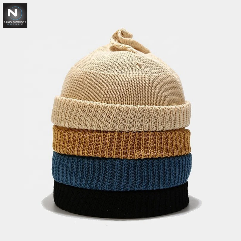 Оптовая продажа Качественная мужская шапка вязаные крутые шапки