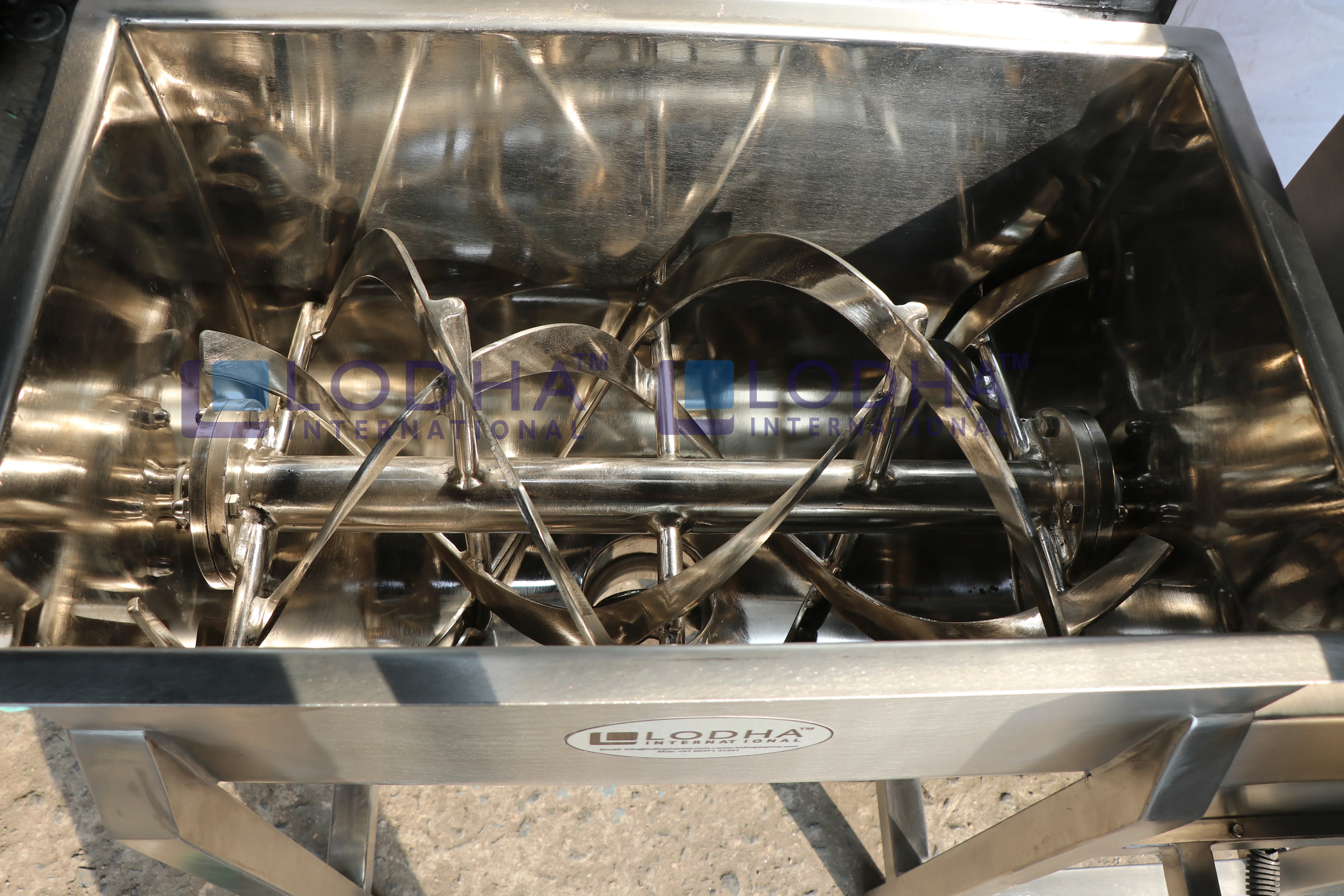 Ribbon Blender Dry Powder Mixer Horizontal Spiral Ribbon Blender Mixer Price