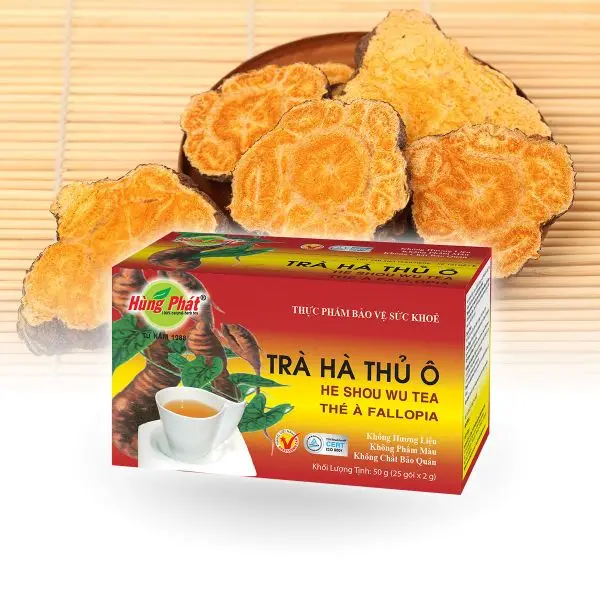 He Shou Wu Tea Flavored Herbal  Packed in Paper Health Tea Slimming Tea Approved  ISO and HACCP