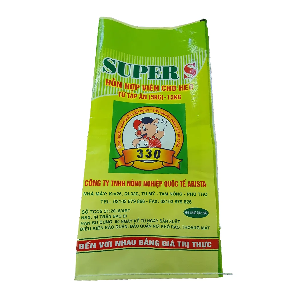 Горячая Распродажа, упаковочные мешки для корма животных, дешевые ПП тканые мешки с BOPP ламинированные для удобрений почвы