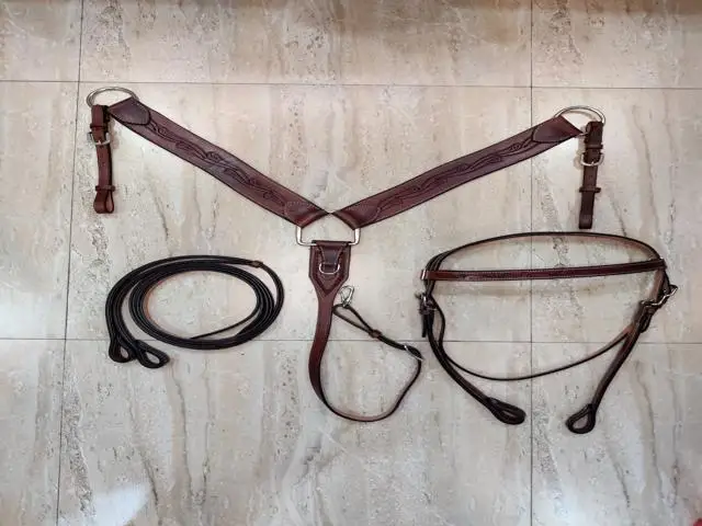Y&Z Leather horse bridle High Premium Quality Available Wholesale Price And Multiple Colors  Hand Tooled Bridle Suppliers