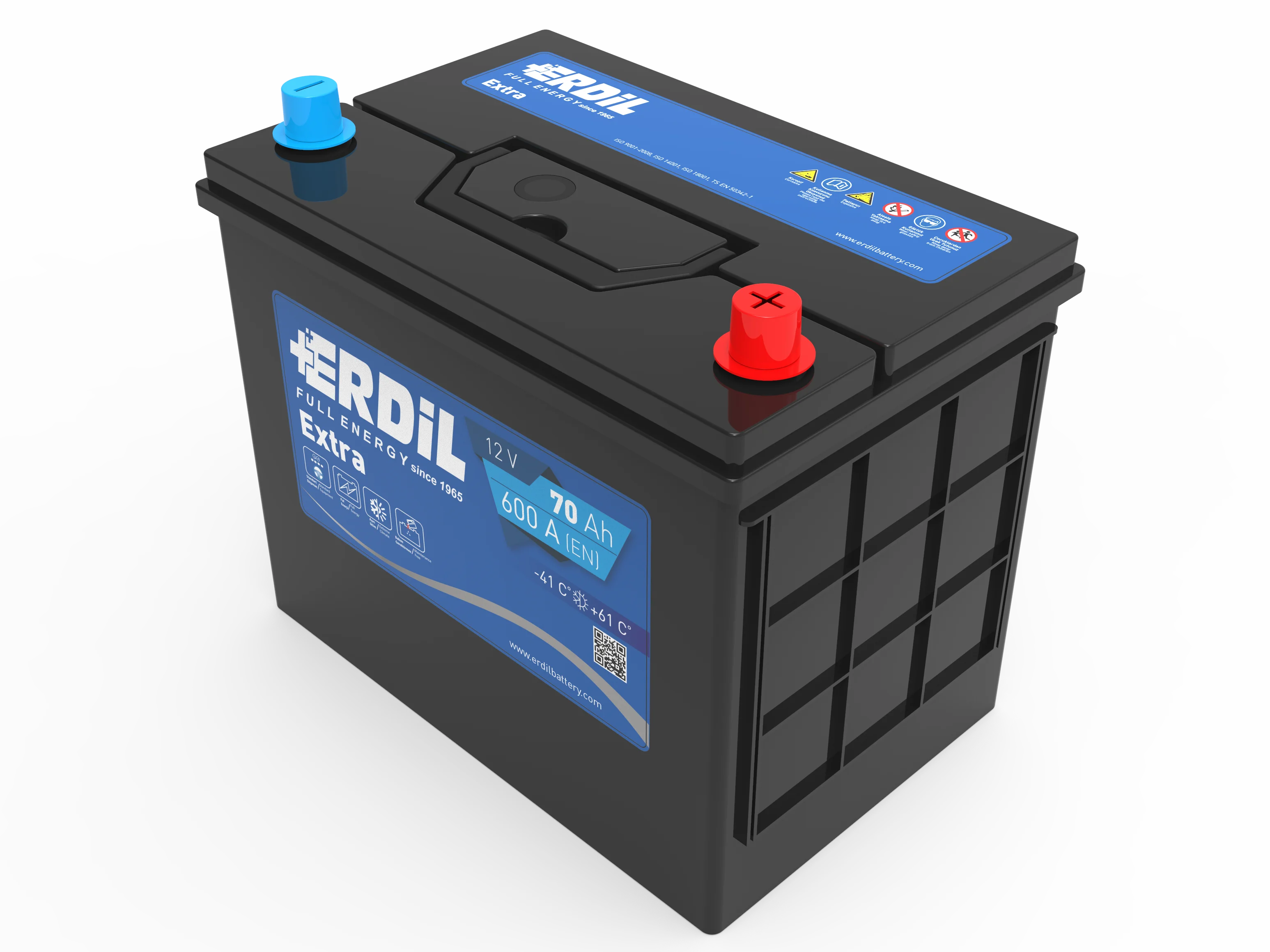 12 В, 70 Ач, стандартная азиатская JIS аккумуляторная батарея для автомобилей