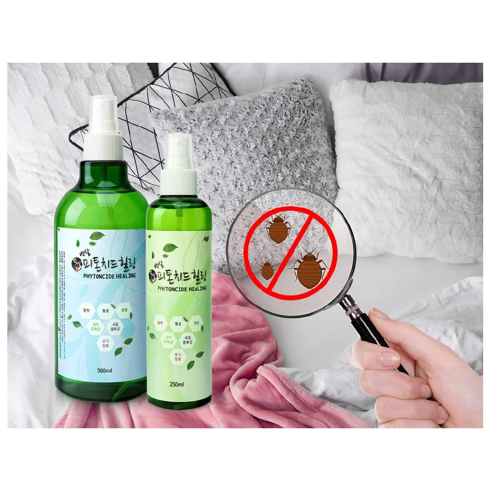 100% Natural Cypress Spray 250ml 500ml Phytoncide Healing Car Home Refresh Air Mold Mite Tick Sick House Syndrome made in Korea