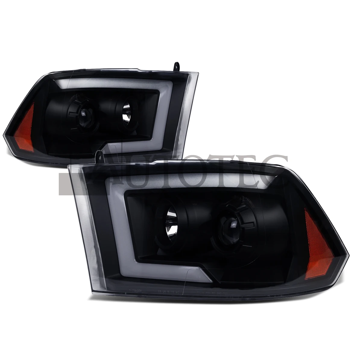 AUTO LED PROJECTOR HEADLIGHTS FOR DODGE RAM 09-18