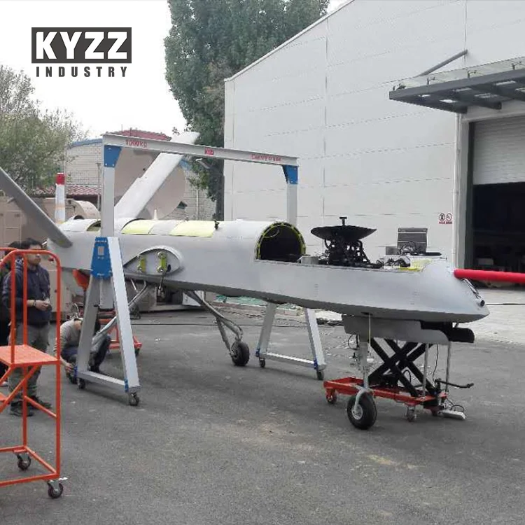 mobile portable marble Granite slabs aluminum gantry crane specification