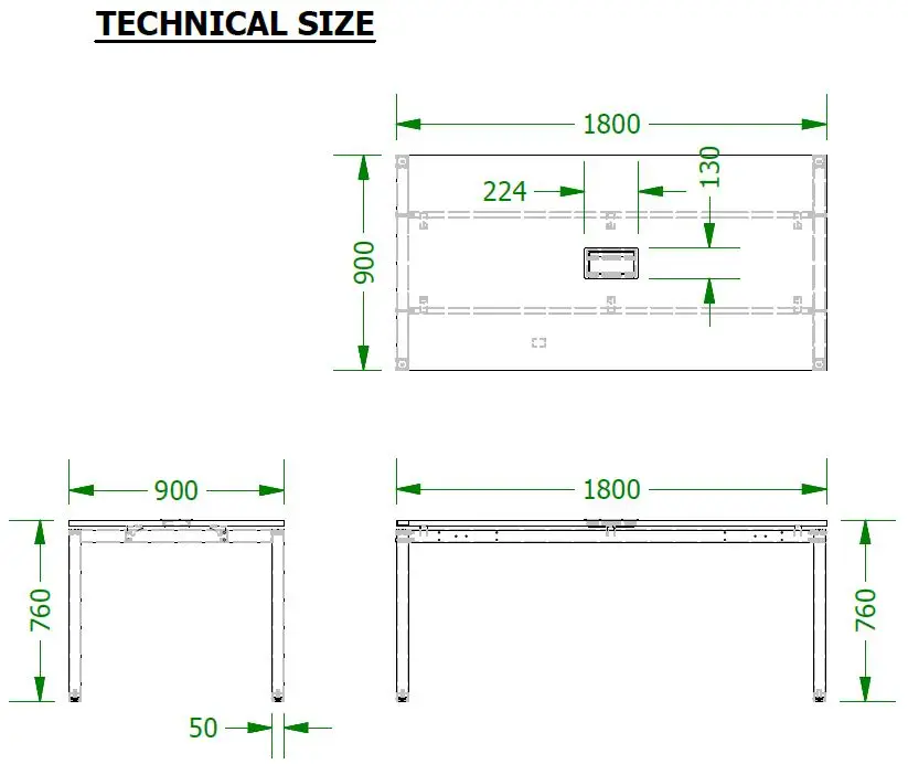 Latest Hot Sale Malaysia Commercial Office Furniture NEO Series Discussion Table Excellent Quality Design Discussion Work Desk