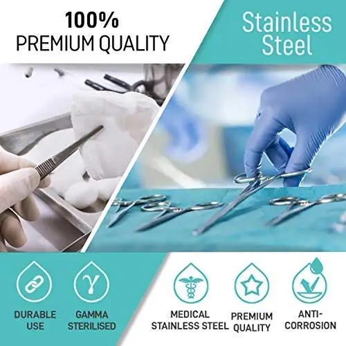 Набор инструментов из 20 предметов для современных хирургических и медицинских работников студентов-лабораторные анатомические инструменты нержавеющей стали