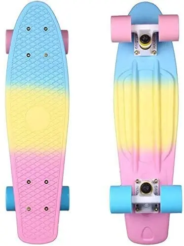 CE EN13613 Complete Deck 22inch mini Plastic Skateboard Cruiser Skateboard Fish Skateboard