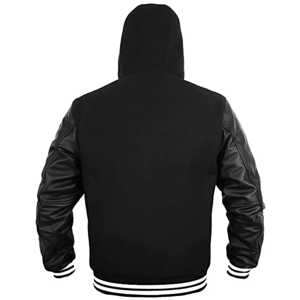 Высококачественная флисовая бейсбольная куртка-бомбер Letterman Varsity мужские зимние куртки