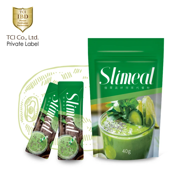 Promotion ODM Private Label Chia Seeds Added Kiwi Fiber Smoothie Drink