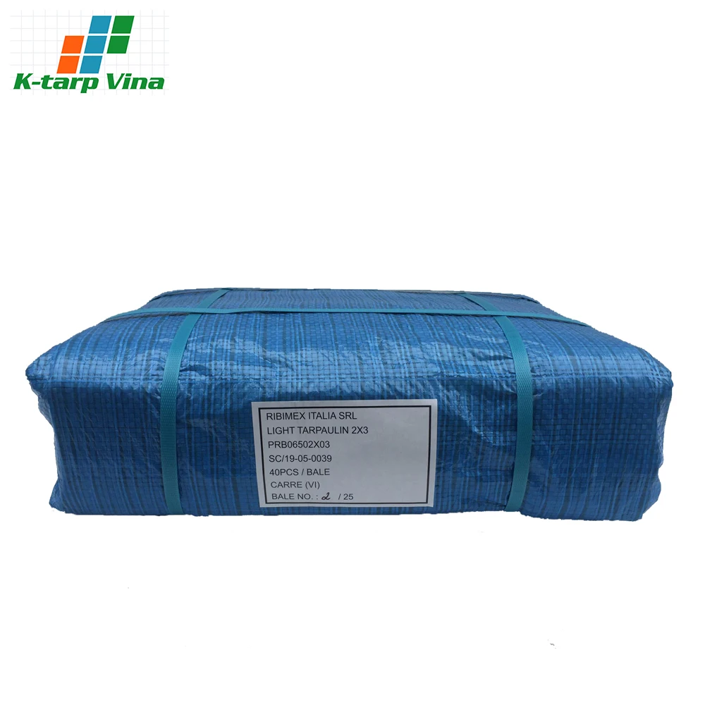 Vietnam Manufacturer Wholesales High Quality Products Waterproof Tarps Tarpaulin Canvas