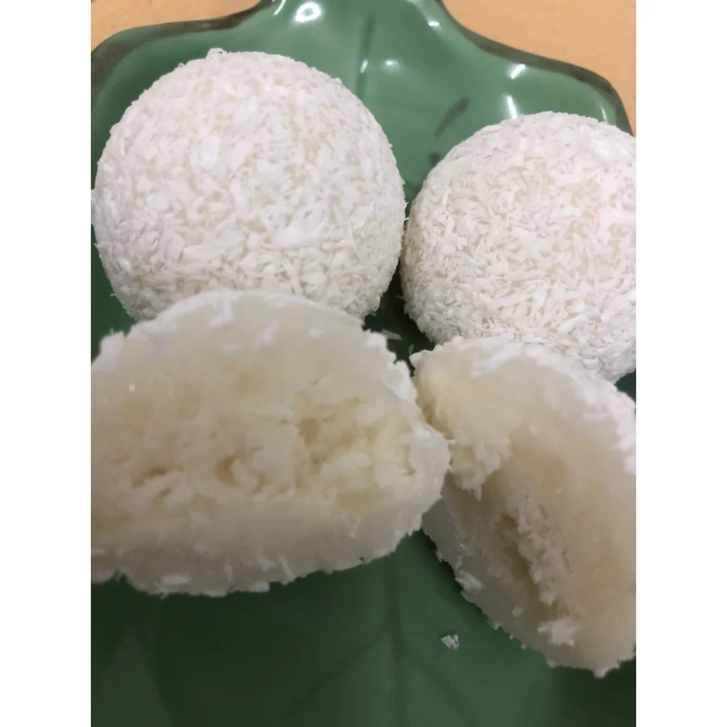 
Coconut Premium Traditional Mochi Packed In Bags Desserts For Kids, Children And Adults 