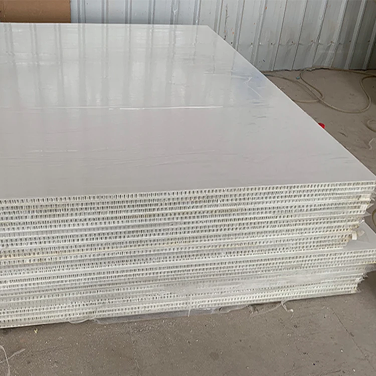 
High Gloss Fiberglass FRP PP Honeycomb Sandwich Panels for Commercial Truck Building 