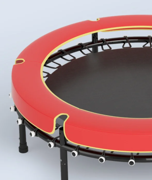 Manufacturers 4.5FT Trampoline Accessories Outdoor Kid Toys Stainless Steel Jumping Trampoline