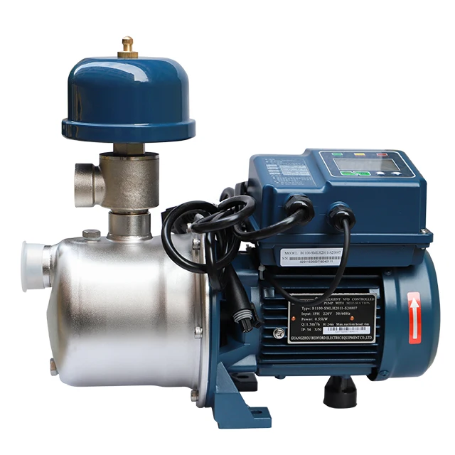 1HP/0.75KW B1100 constant pressure booster pump self-priming pump VFD controlled pump for home