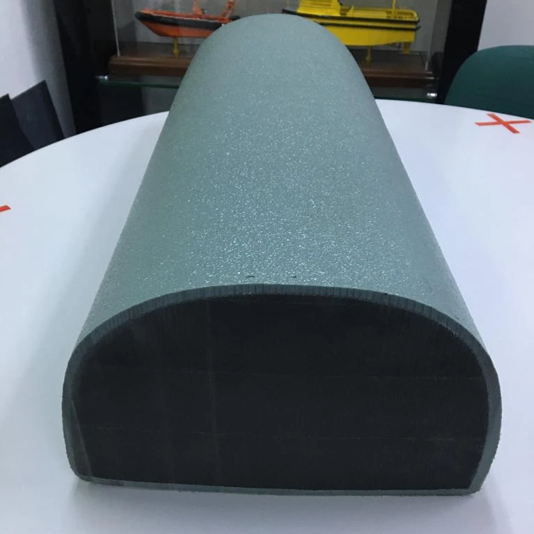 Quality Precise Cut D Shape and Half Cylinder Shape High Impact Shock Absorption Foldable Marine Boat Rubber Foam Fenders