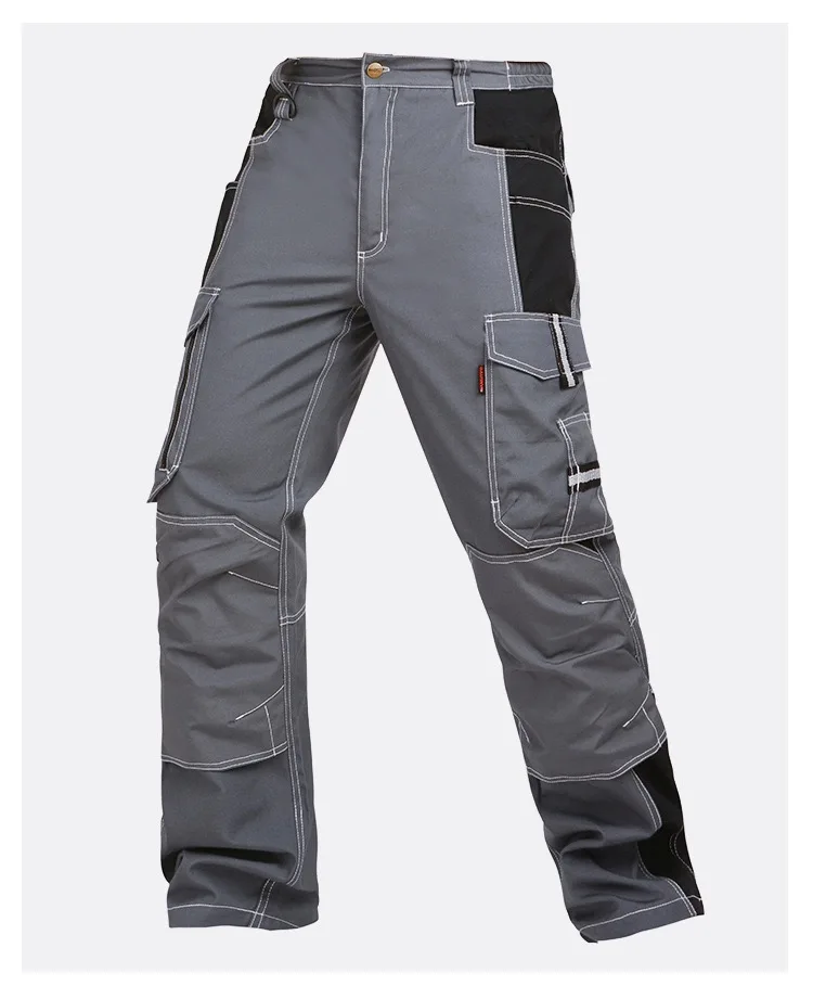 
European Style German Mechanic Cargo Cordura Work Pants With Knee Pads 