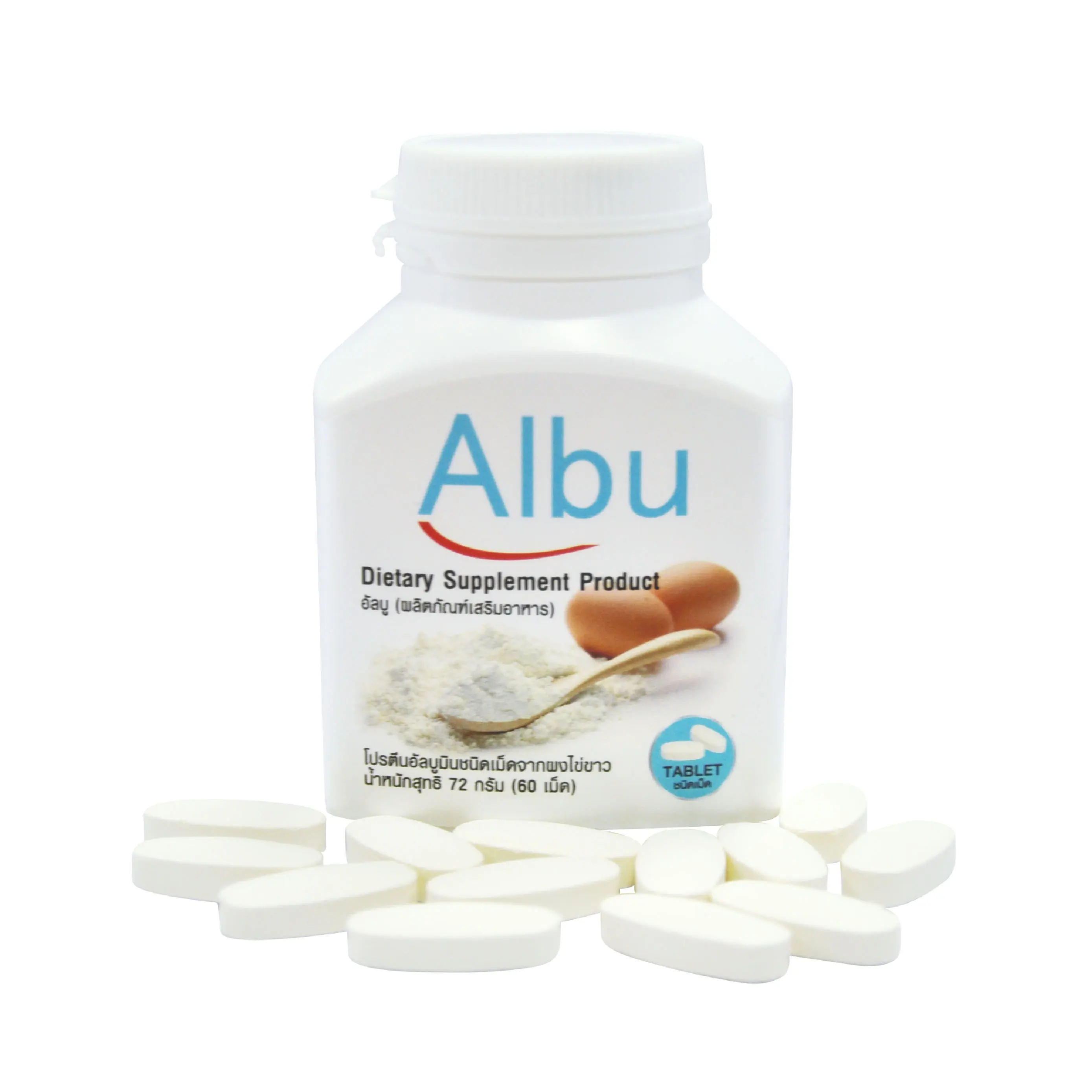  High Quality 0% Cholesterol and Fat Chicken Egg White Tablet From