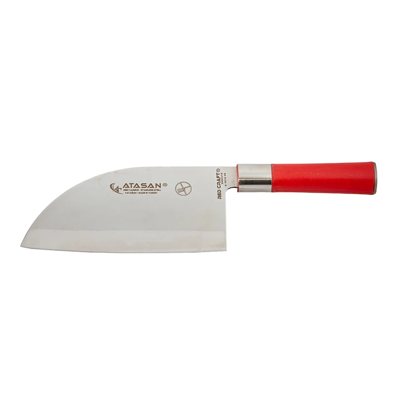 Red Craft Chef Knife / Chef Knives Kitchen Knives Stainless Steel 4028 Quality Steel 440 Gr 53-55 HRC Not Support Sustainable
