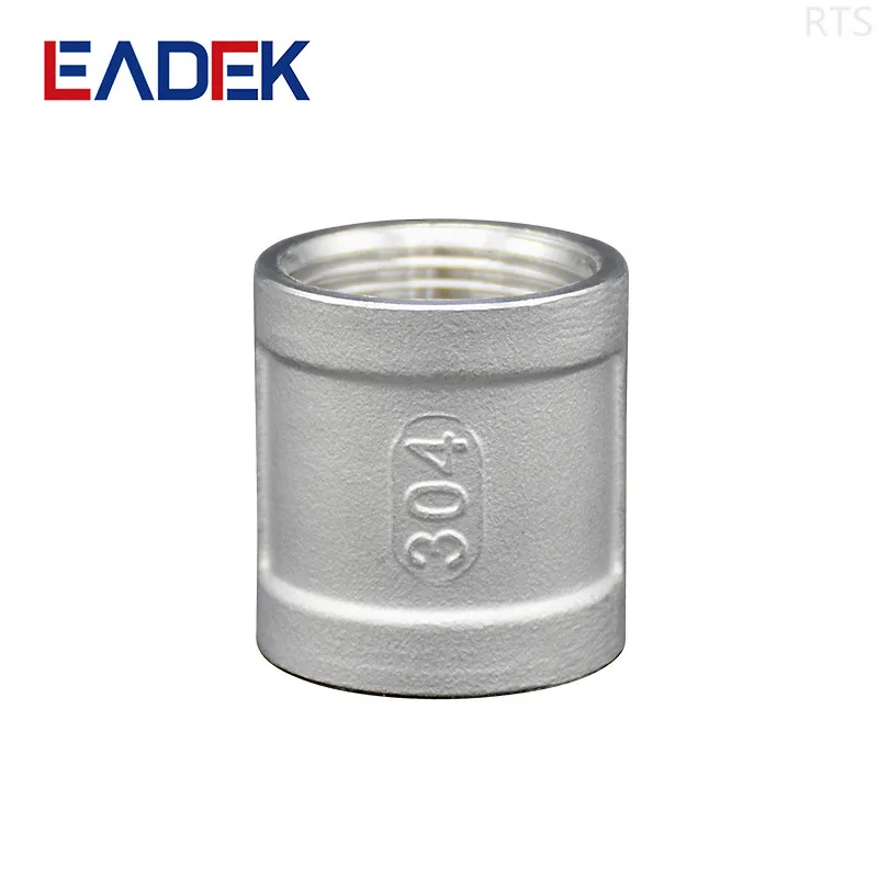 Female Thread Casting Stainless Steel Coupling Connector Socket Banded